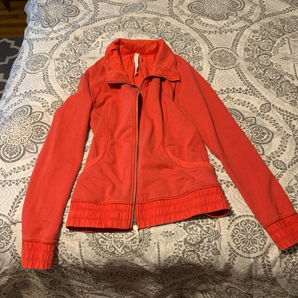 lululemon athletica Red Varsity Jacket